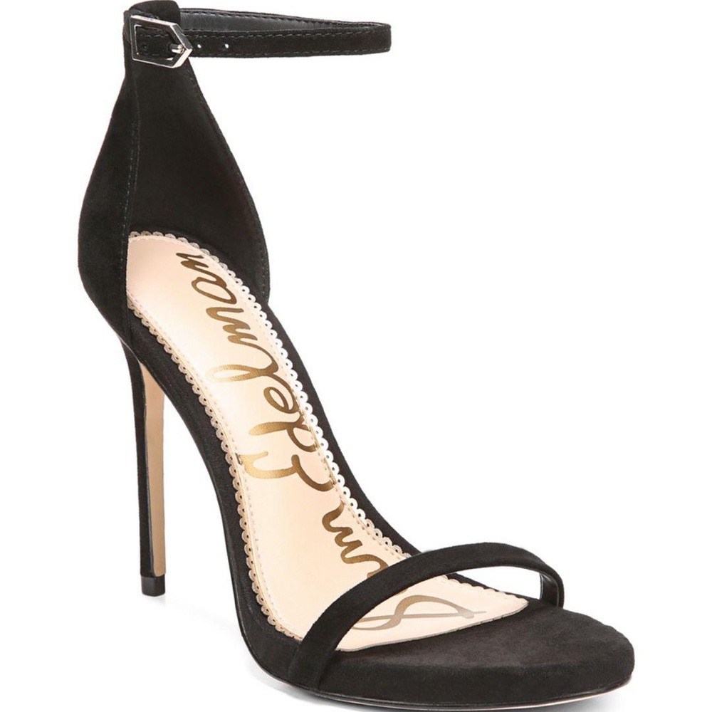 Sam Edelman Ariella Sandal - Black Suede NWT